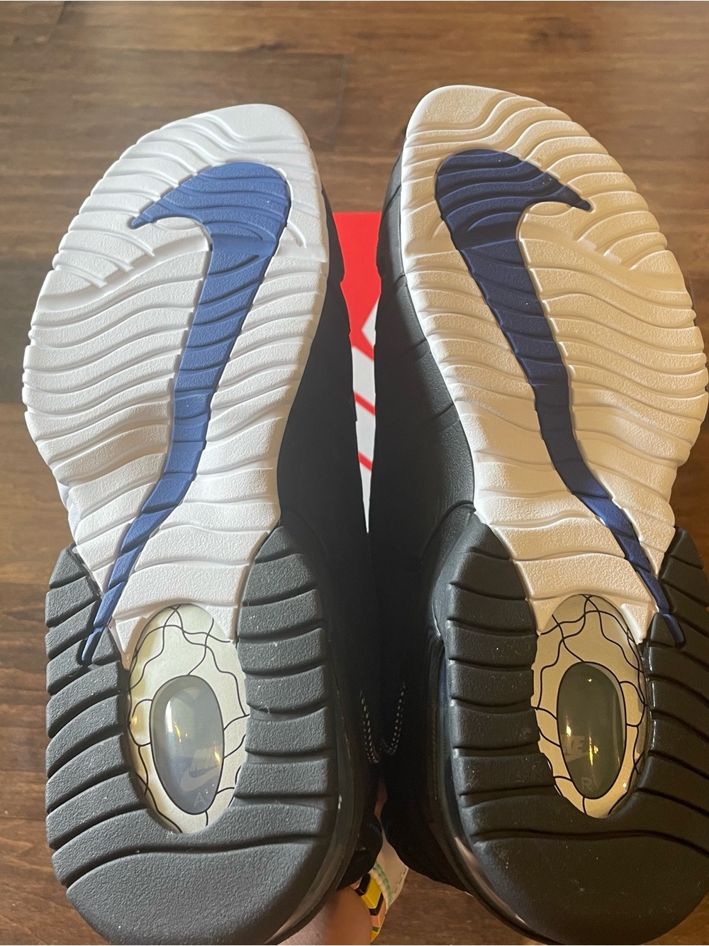 Nike Air Max Penny 1 Orlando Mid Top (2022) Black Varsity Royal 12 - Picture 6 of 9